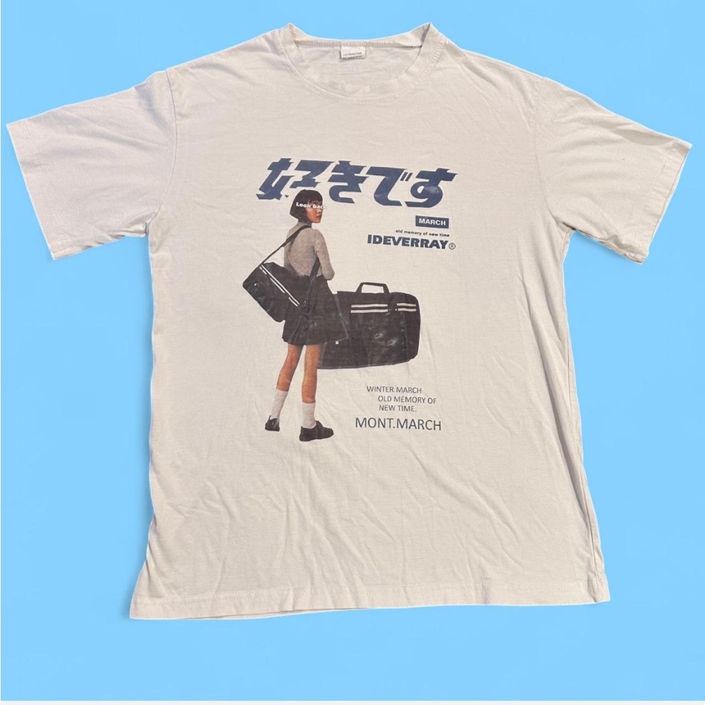 Ideverray Graphic Tee - White